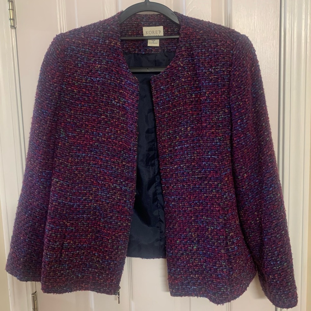 Size 10 Tweed beautiful warm 10 Korry Size 10 Jacket